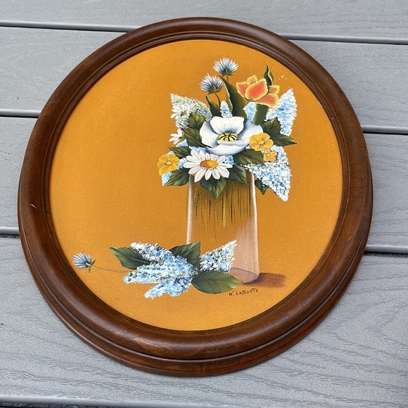 Vintage Floral Painting - Picture 6 of 6